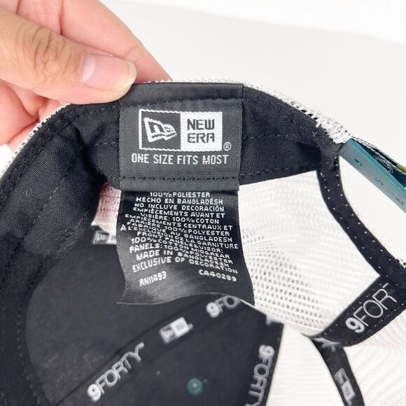 Oakland Athletics A's Cooperstown 1988 New Era 9Forty Trucker Adjustable Hat - Picture 7 of 7